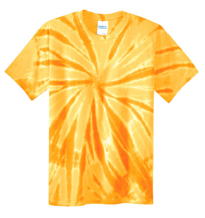 Port & Company Tie-Dye Tee. PC147 Gold