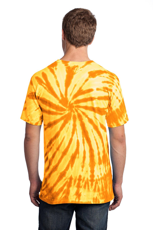 Port & Company Tie-Dye Tee. PC147 Gold
