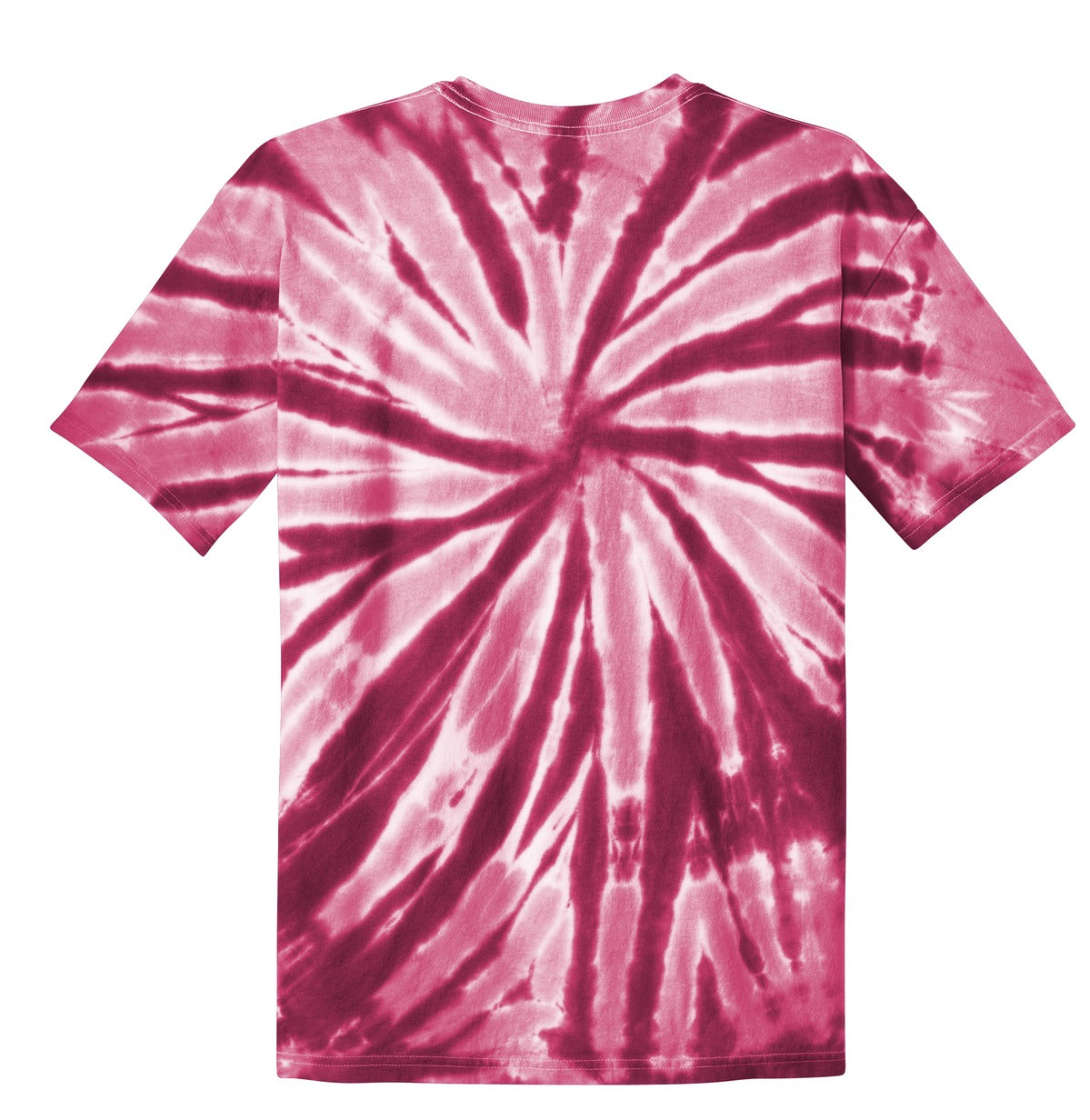 Port & Company Tie-Dye Tee. PC147 Maroon