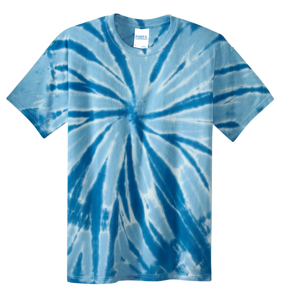 Port & Company Tie-Dye Tee. PC147 Royal