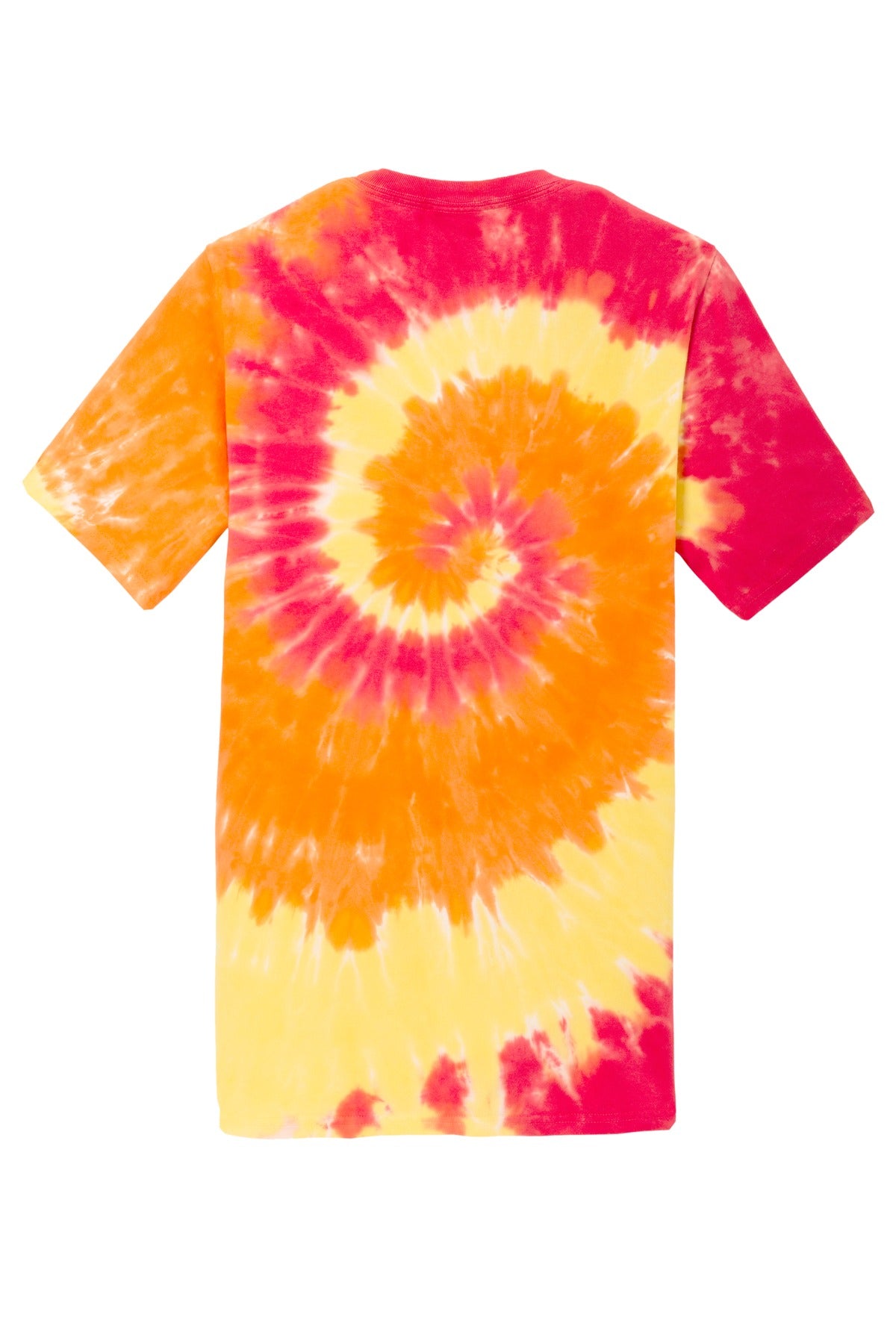 Port & Company Tie-Dye Tee. PC147 Blaze Rainbow