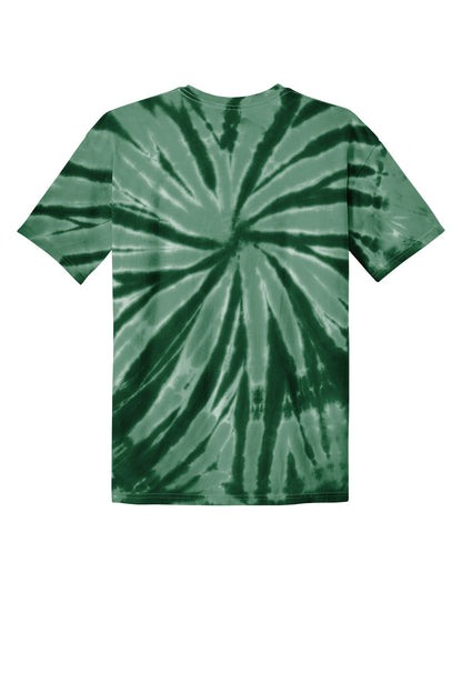 Port & Company Tie-Dye Tee. PC147 Forest Green