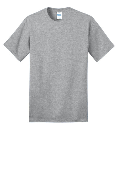 Port & Company Ring Spun Cotton Tee. PC150 Athletic Heather