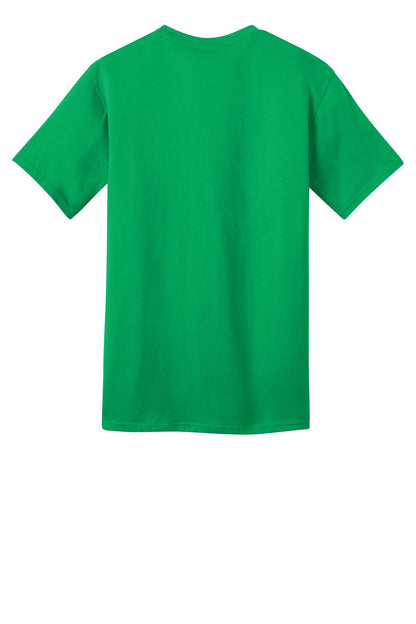 Port & Company Ring Spun Cotton Tee. PC150 Clover Green