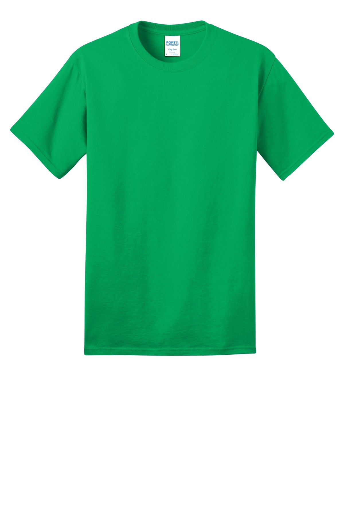 Port & Company Ring Spun Cotton Tee. PC150 Clover Green