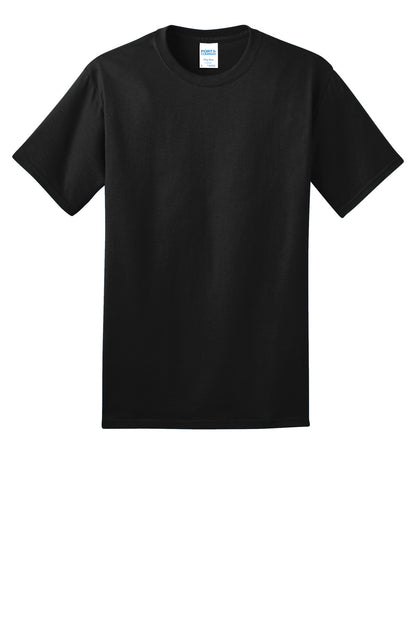 Port & Company Ring Spun Cotton Tee. PC150 Jet Black