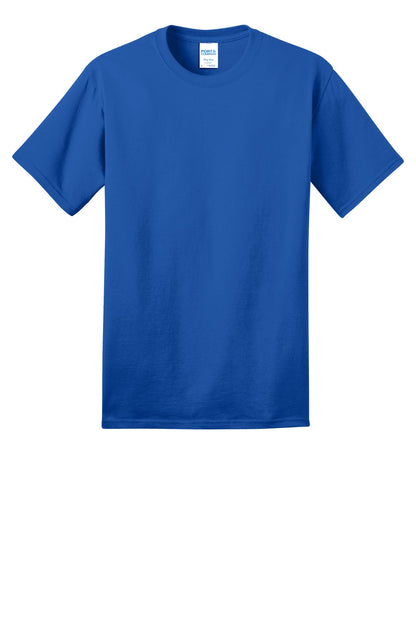 Port & Company Ring Spun Cotton Tee. PC150 Royal