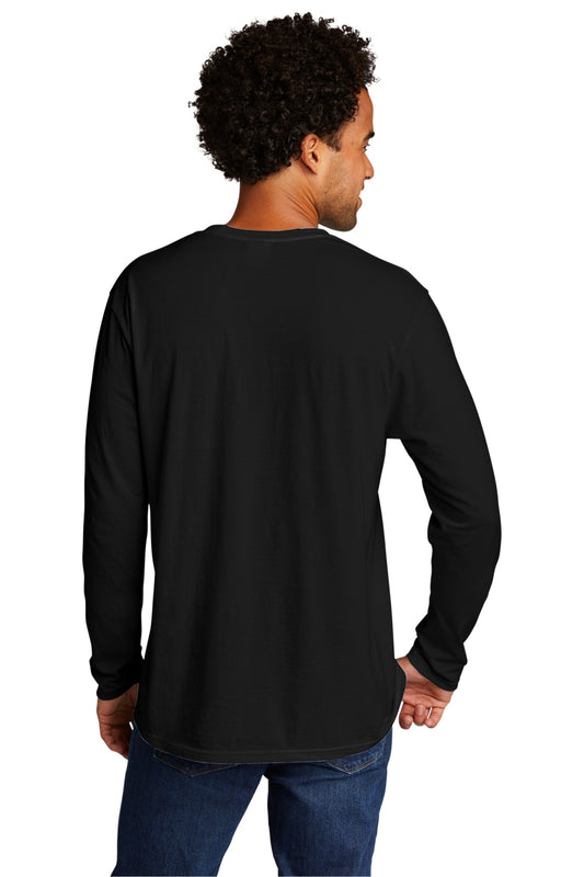 Port & Company Tri-Blend Long Sleeve Tee. PC330LS Black