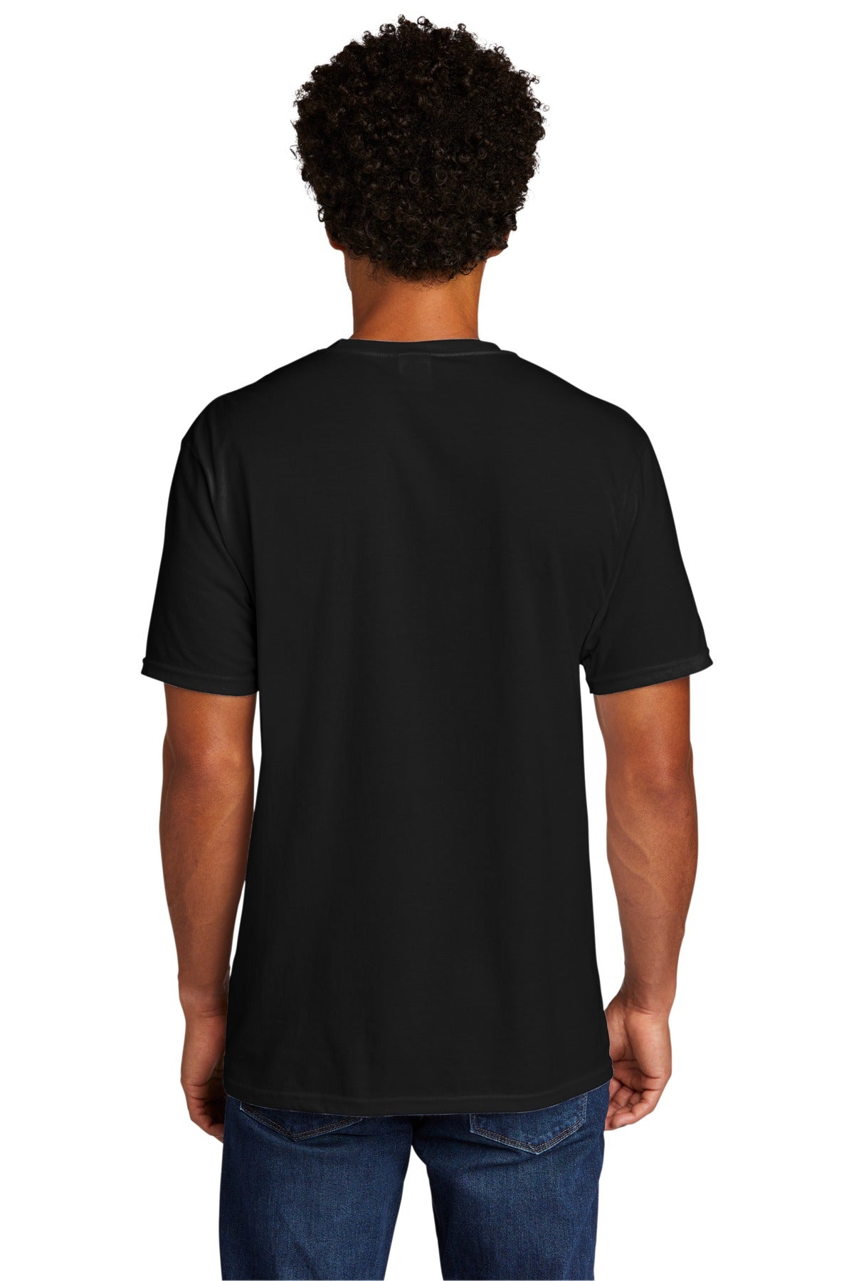 Port & Company Tri-Blend Tee. PC330 Black