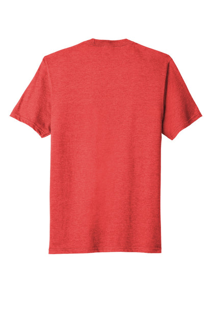 Port & Company Tri-Blend Tee. PC330 Bright Red Heather