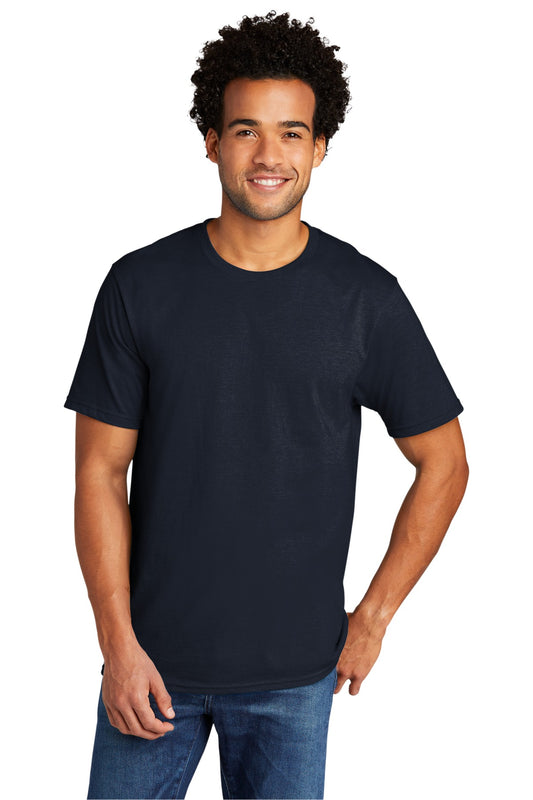 Port & Company Tri-Blend Tee. PC330 Deep Navy