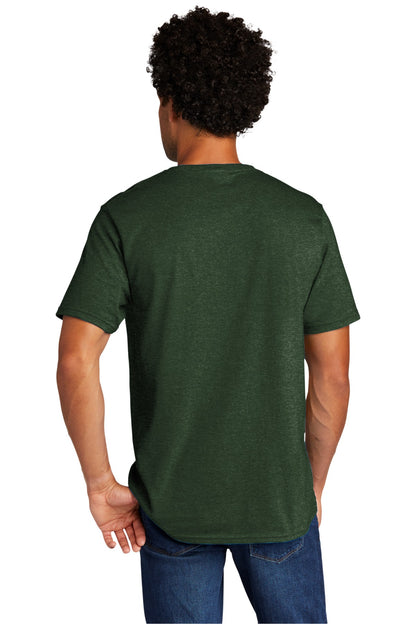Port & Company Tri-Blend Tee. PC330 Forest Green Heather
