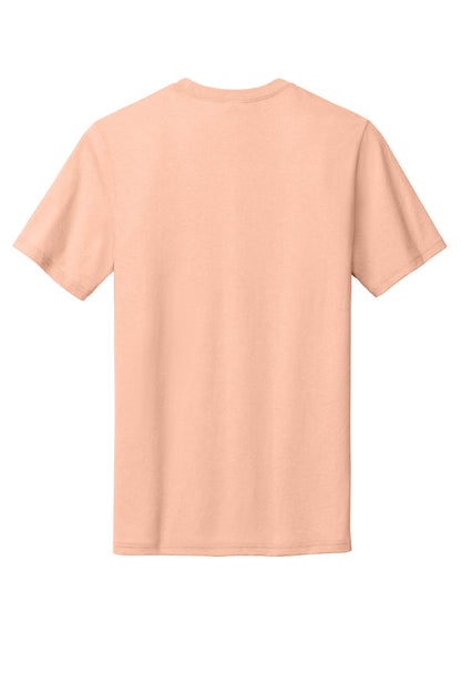 Port & Company Tri-Blend Tee. PC330 Heathered Dusty Peach