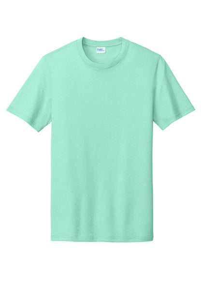 Port & Company Tri-Blend Tee. PC330 Heather Jadeite