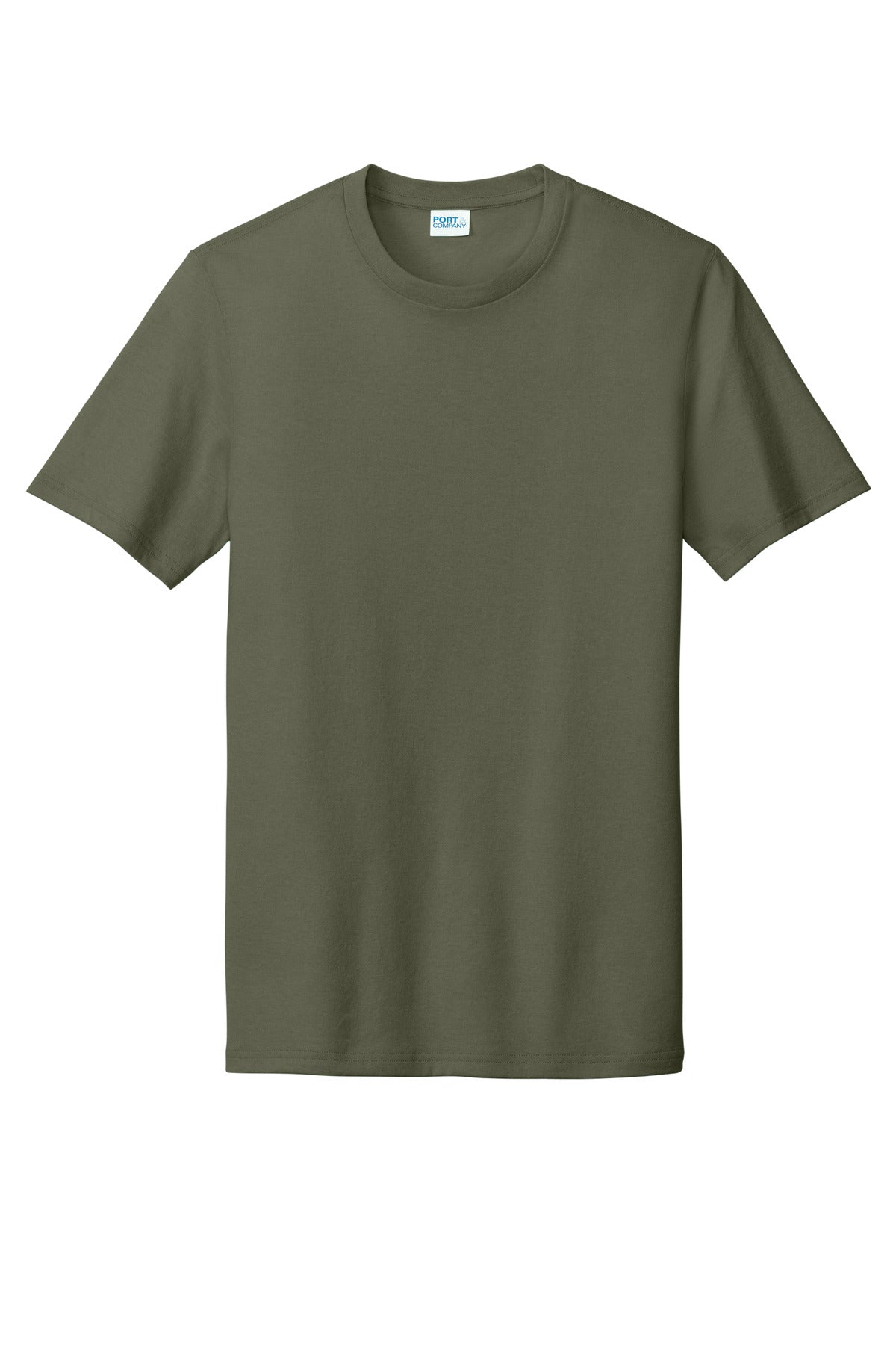 Port & Company Tri-Blend Tee. PC330 Military Green Heather
