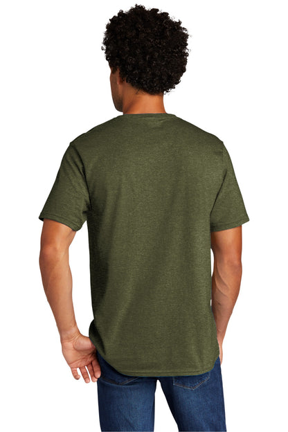 Port & Company Tri-Blend Tee. PC330 Military Green Heather