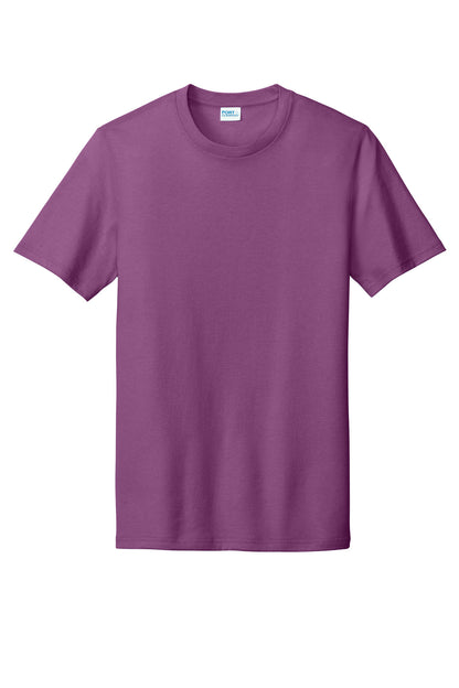 Port & Company Tri-Blend Tee. PC330 Raspberry Heather