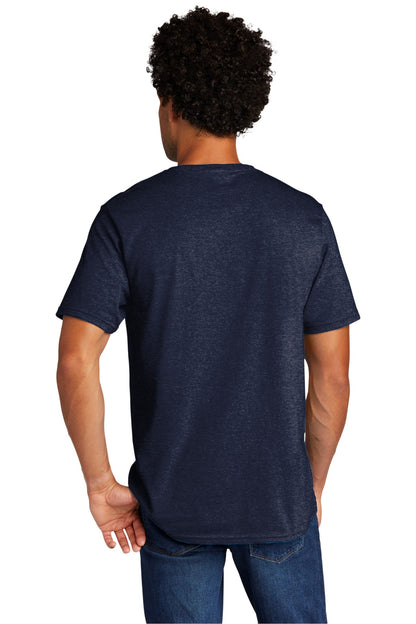 Port & Company Tri-Blend Tee. PC330 Team Navy Heather