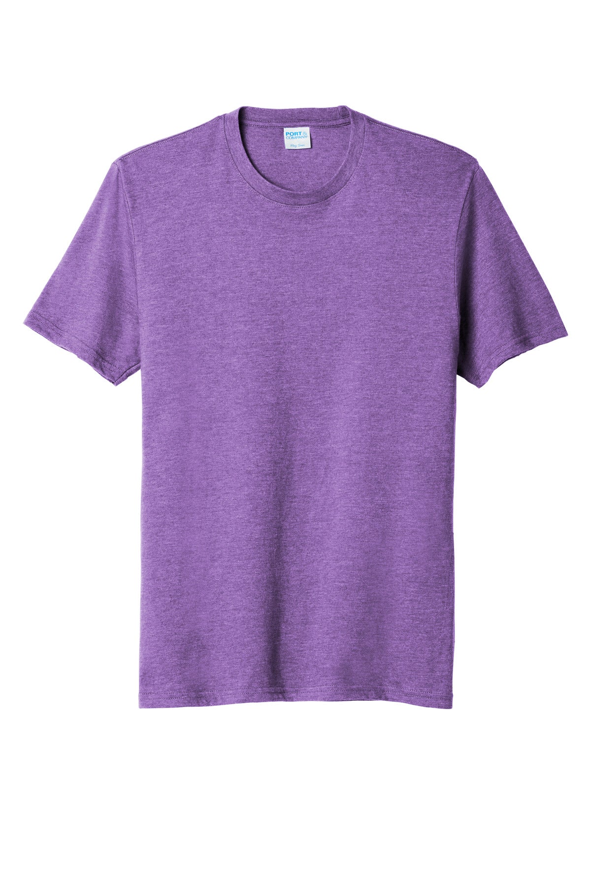 Port & Company Tri-Blend Tee. PC330 Team Purple Heather