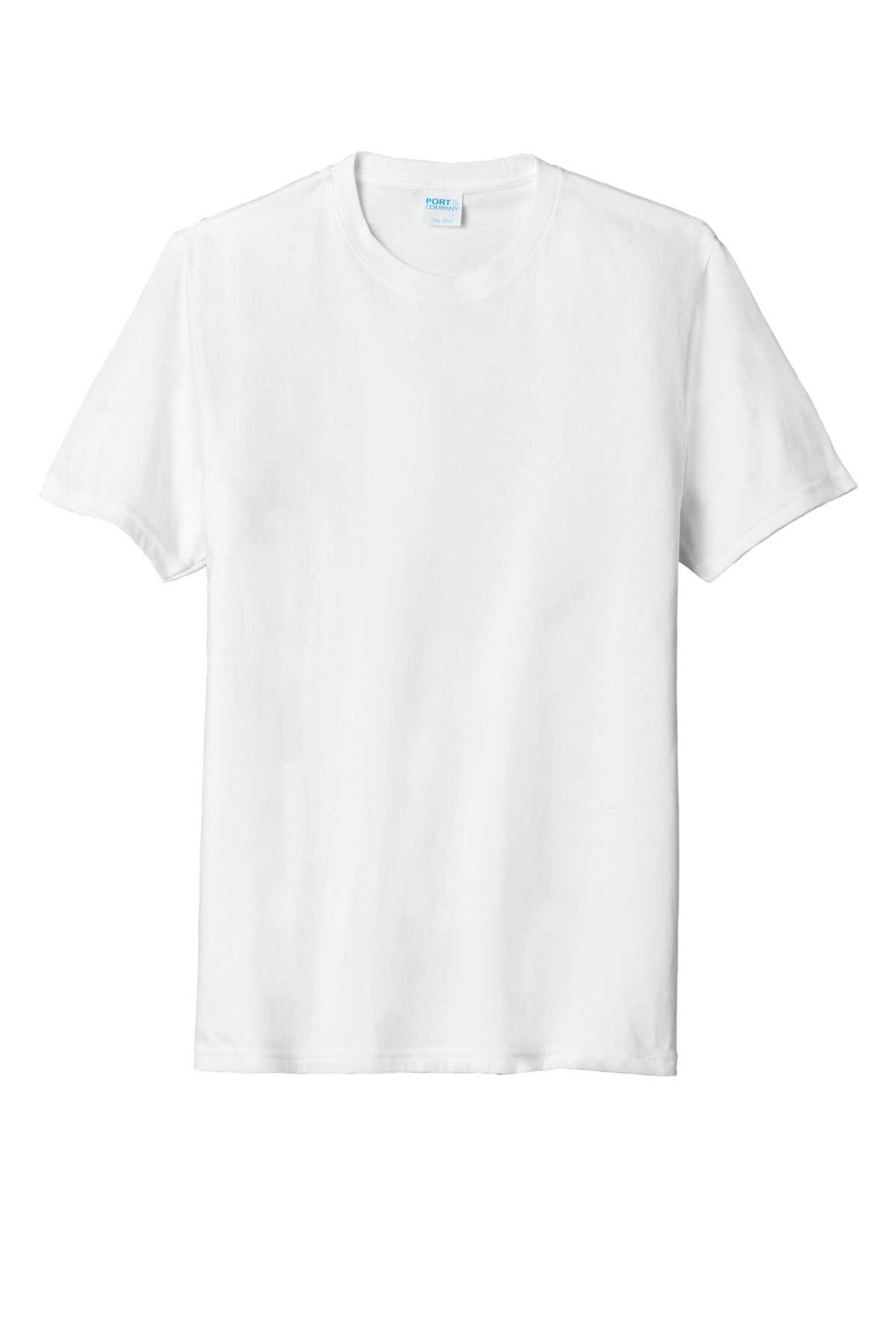 Port & Company Tri-Blend Tee. PC330 White