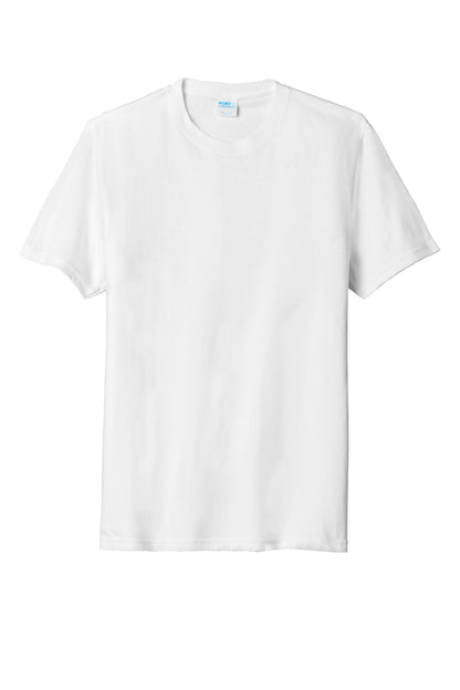 Port & Company Tri-Blend Tee. PC330 White