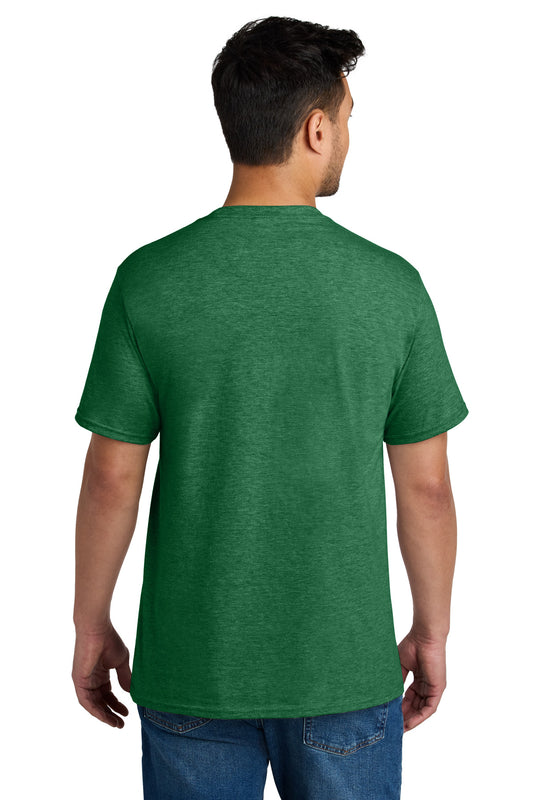 Port & Company CVC Tee PC340 Athletic Kelly Green Heather