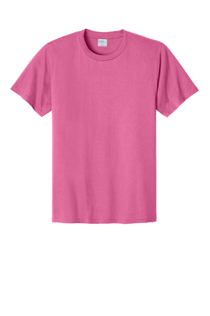 Port & Company CVC Tee PC340 Awareness Pink