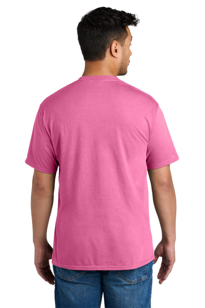 Port & Company CVC Tee PC340 Awareness Pink