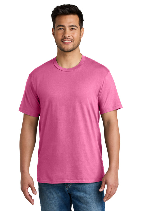Port & Company CVC Tee PC340 Awareness Pink
