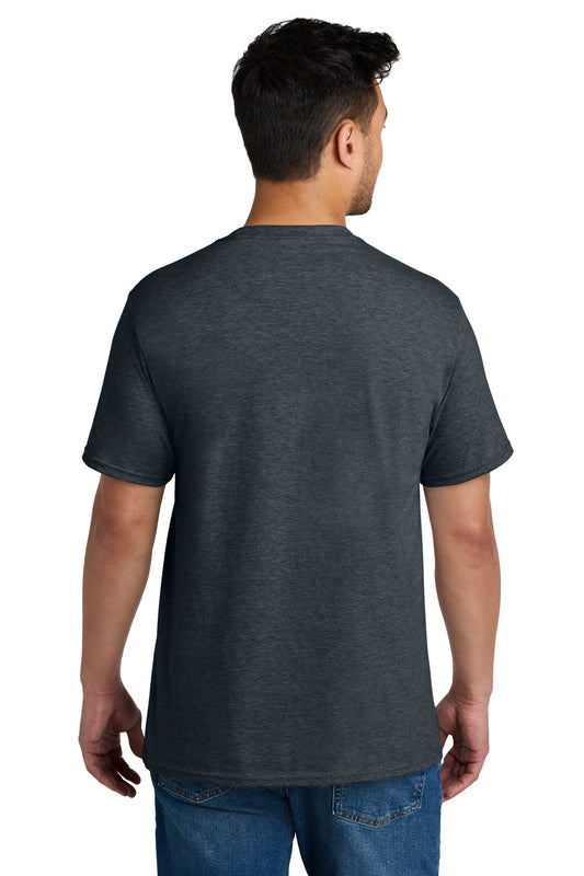Port & Company CVC Tee PC340 Dark Heather Grey