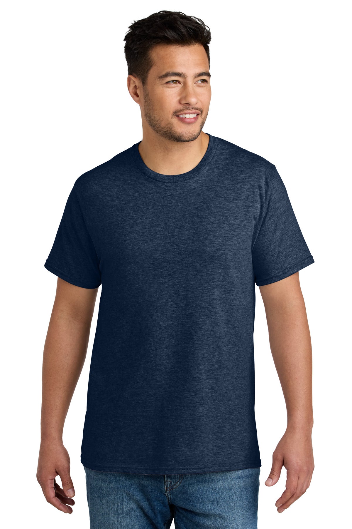 Port & Company CVC Tee PC340 Team Navy Heather