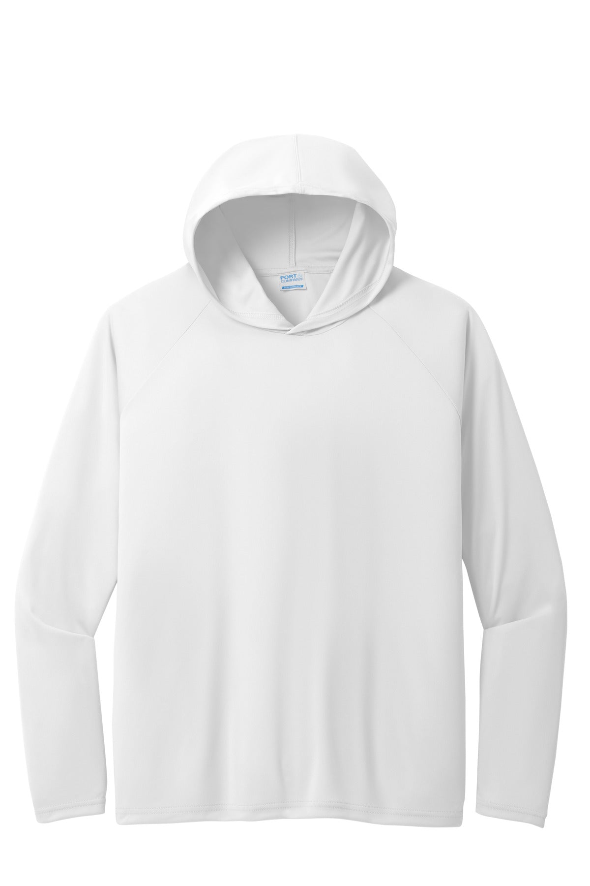 Port & Company Performance Pullover Hooded Tee PC380H White
