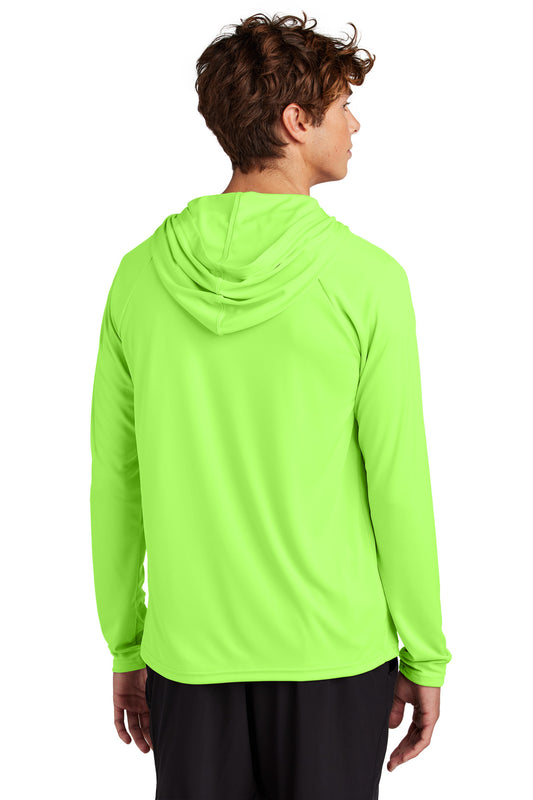 Port & Company Performance Pullover Hooded Tee PC380H Neon Green