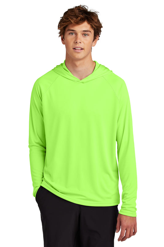 Port & Company Performance Pullover Hooded Tee PC380H Neon Green