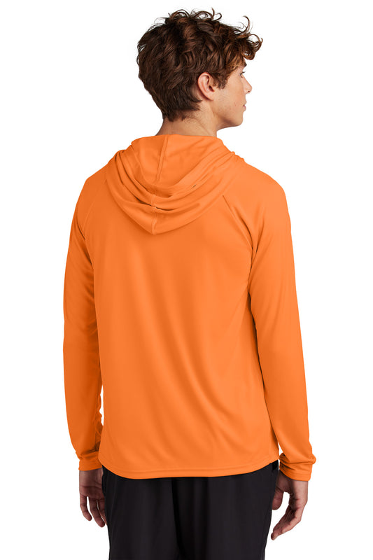 Port & Company Performance Pullover Hooded Tee PC380H Neon Orange