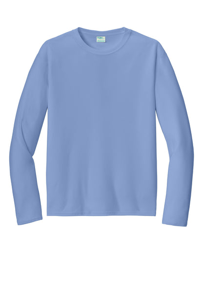 Port & Company  Long Sleeve Performance Tee. PC380LS Carolina Blue