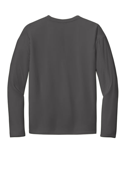 Port & Company  Long Sleeve Performance Tee. PC380LS Charcoal