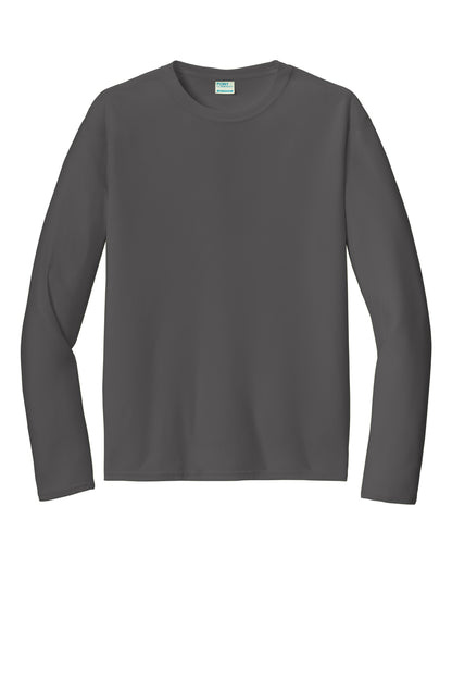 Port & Company  Long Sleeve Performance Tee. PC380LS Charcoal