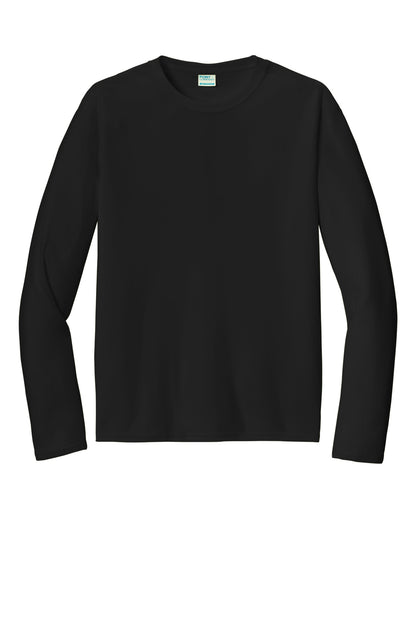 Port & Company  Long Sleeve Performance Tee. PC380LS Jet Black