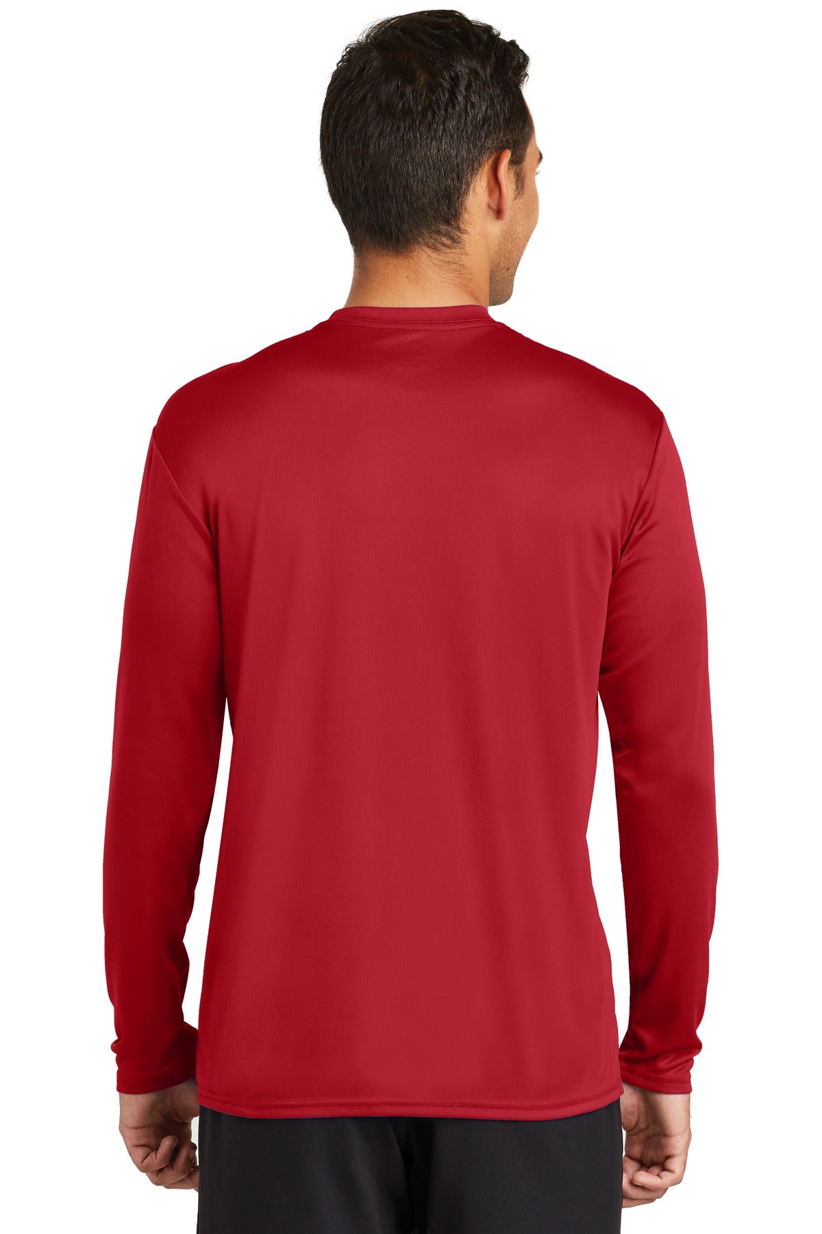 Port & Company  Long Sleeve Performance Tee. PC380LS Red