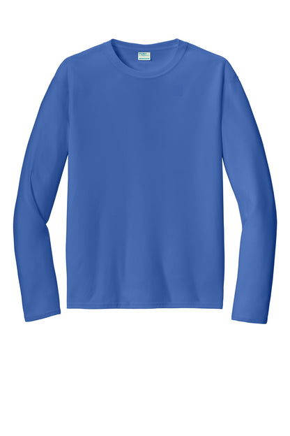 Port & Company  Long Sleeve Performance Tee. PC380LS Royal