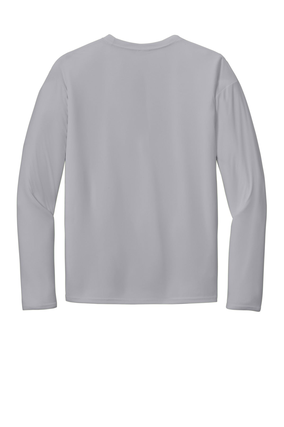 Port & Company  Long Sleeve Performance Tee. PC380LS Silver