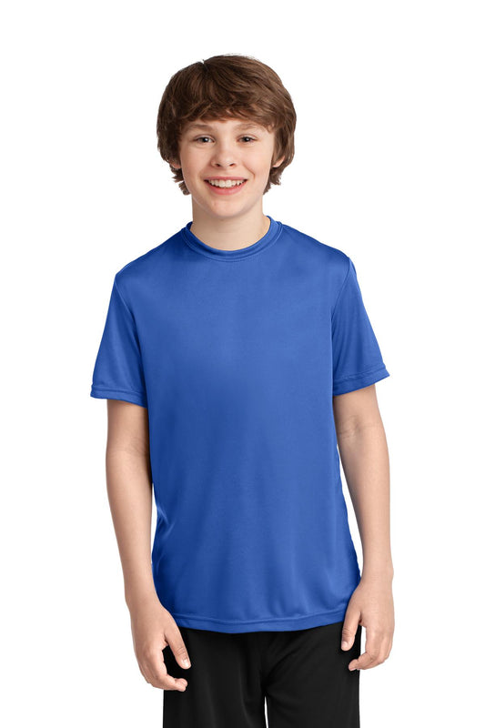 Port & Company Youth Performance Tee. PC380Y Royal