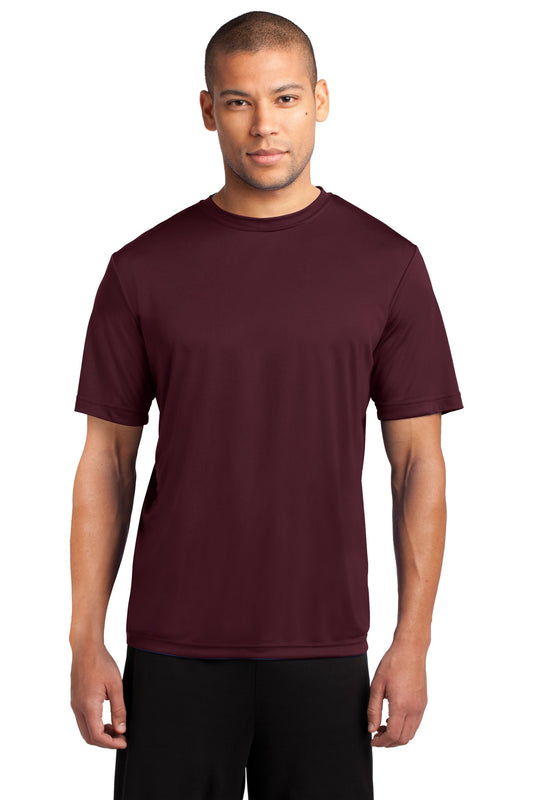 Port & Company Performance Tee. PC380 Athletic Maroon