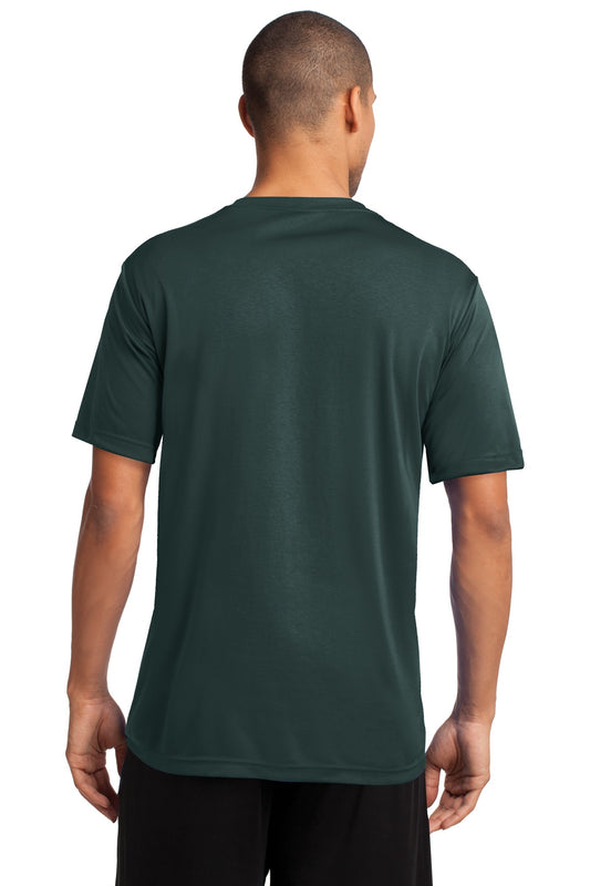 Port & Company Performance Tee. PC380 Dark Green