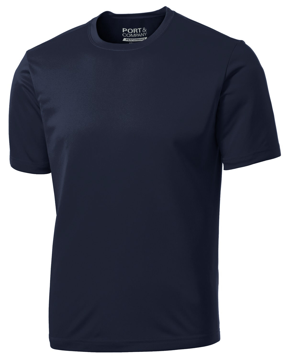 Port & Company Performance Tee. PC380 Deep Navy