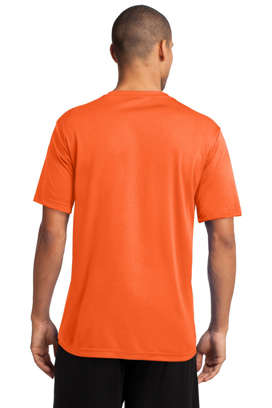 Port & Company Performance Tee. PC380 Neon Orange