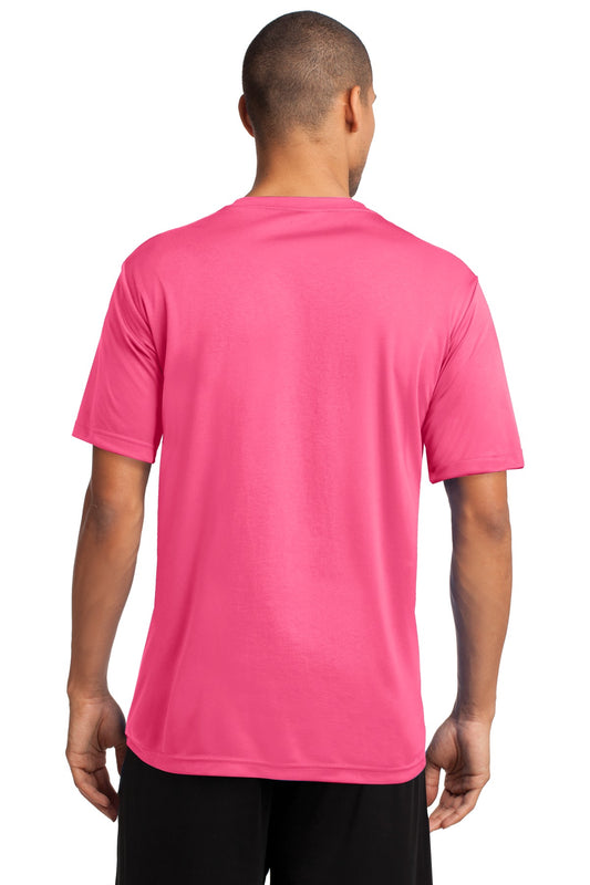 Port & Company Performance Tee. PC380 Neon Pink