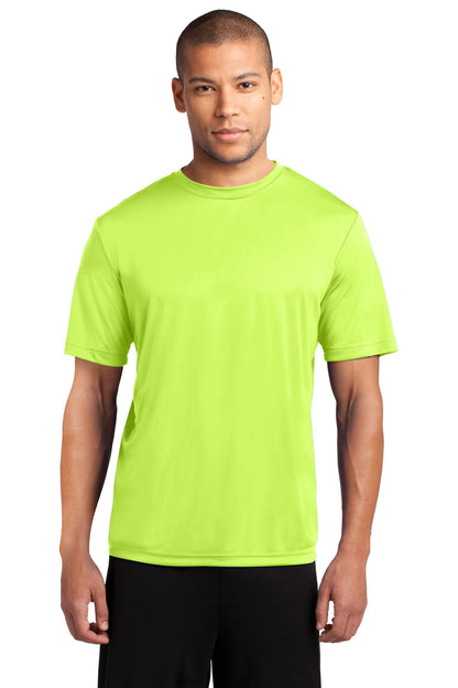 Port & Company Performance Tee. PC380 Neon Yellow