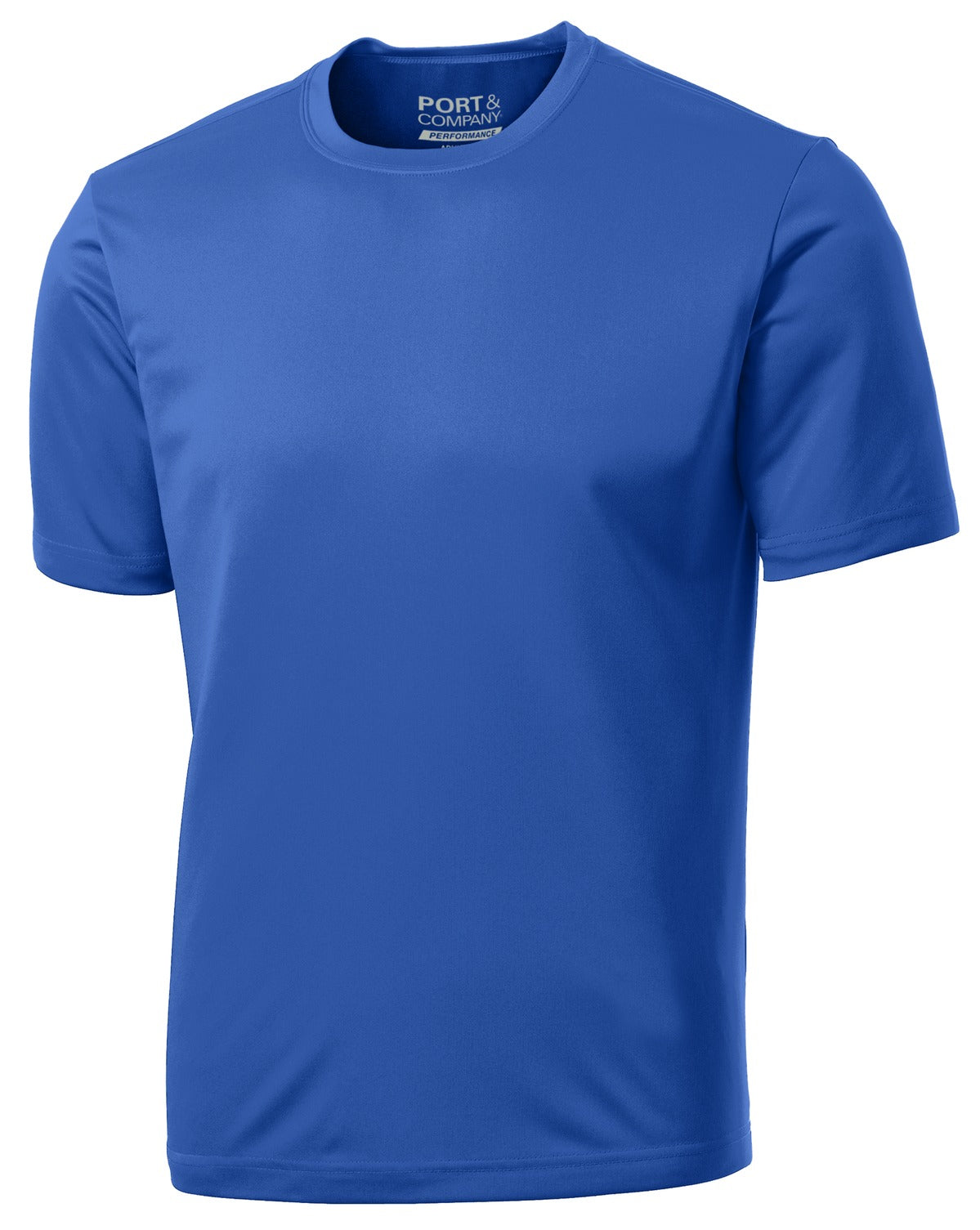 Port & Company Performance Tee. PC380 Royal